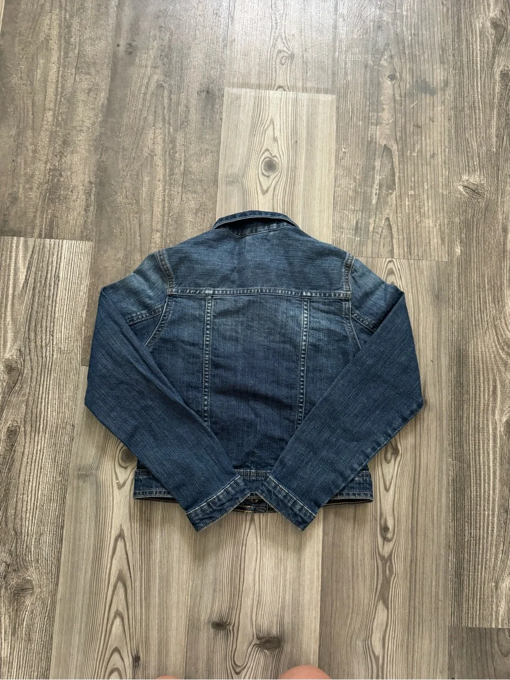GAP Kids Classic Denim Jacket in Medium Wash Blue